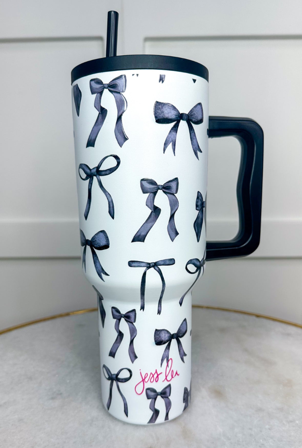 Midnight Bow Tumbler