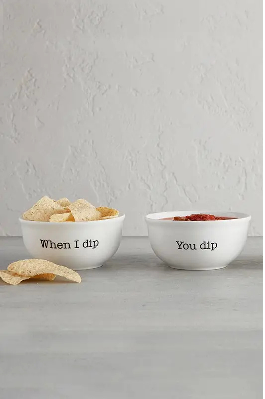 Ceramic Bowl - You Dip